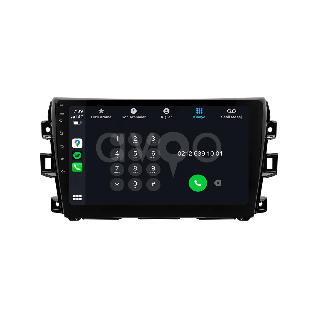 Nissan Navara Android Multimedya Sistemi (2016-2021)