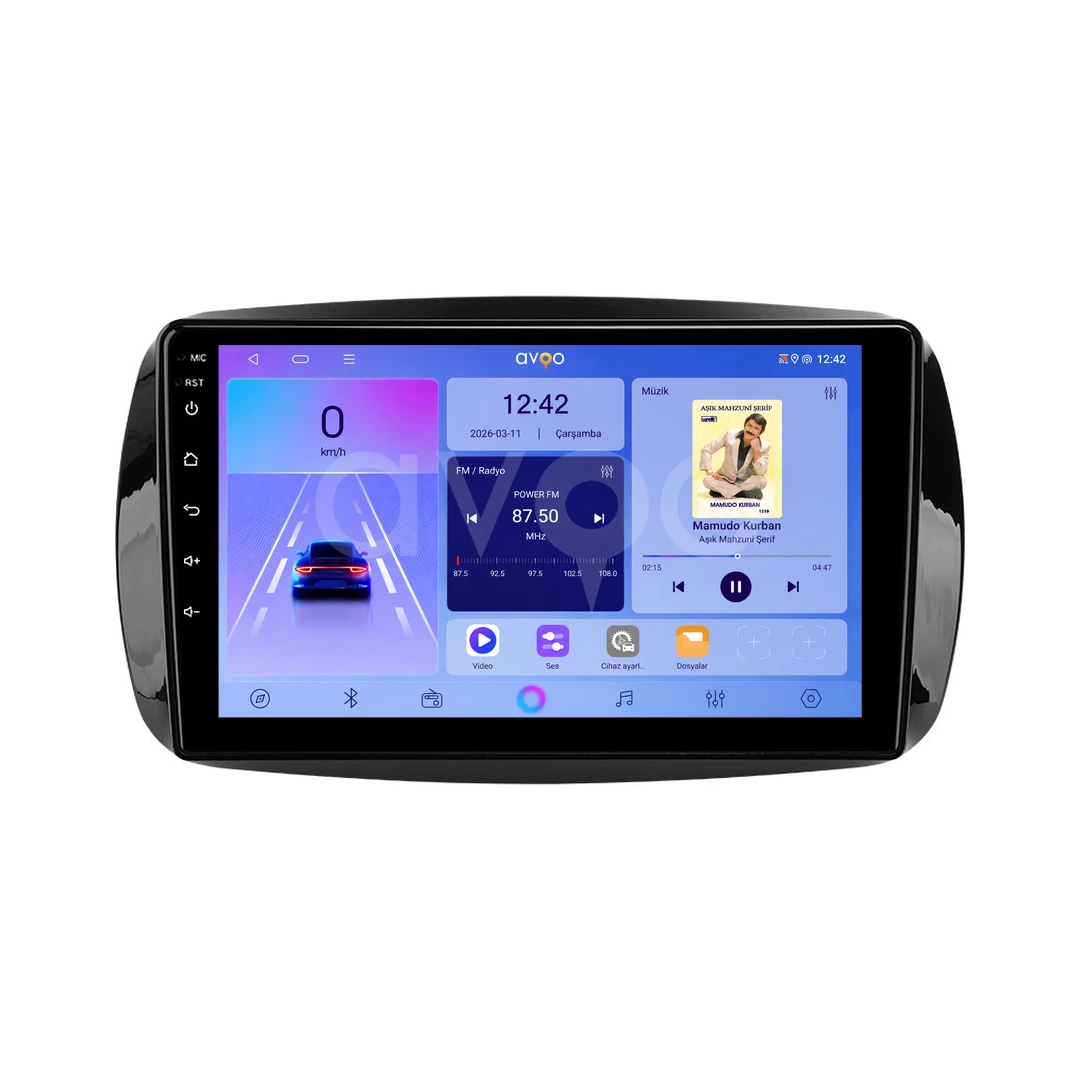 Smart Fortwo Android Multimedya Sistemi (2016-2021)