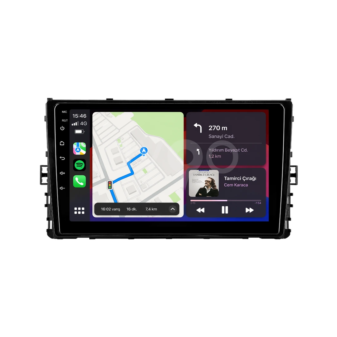 Volkswagen T-Roc Android Multimedya Sistemi (2018-2025)