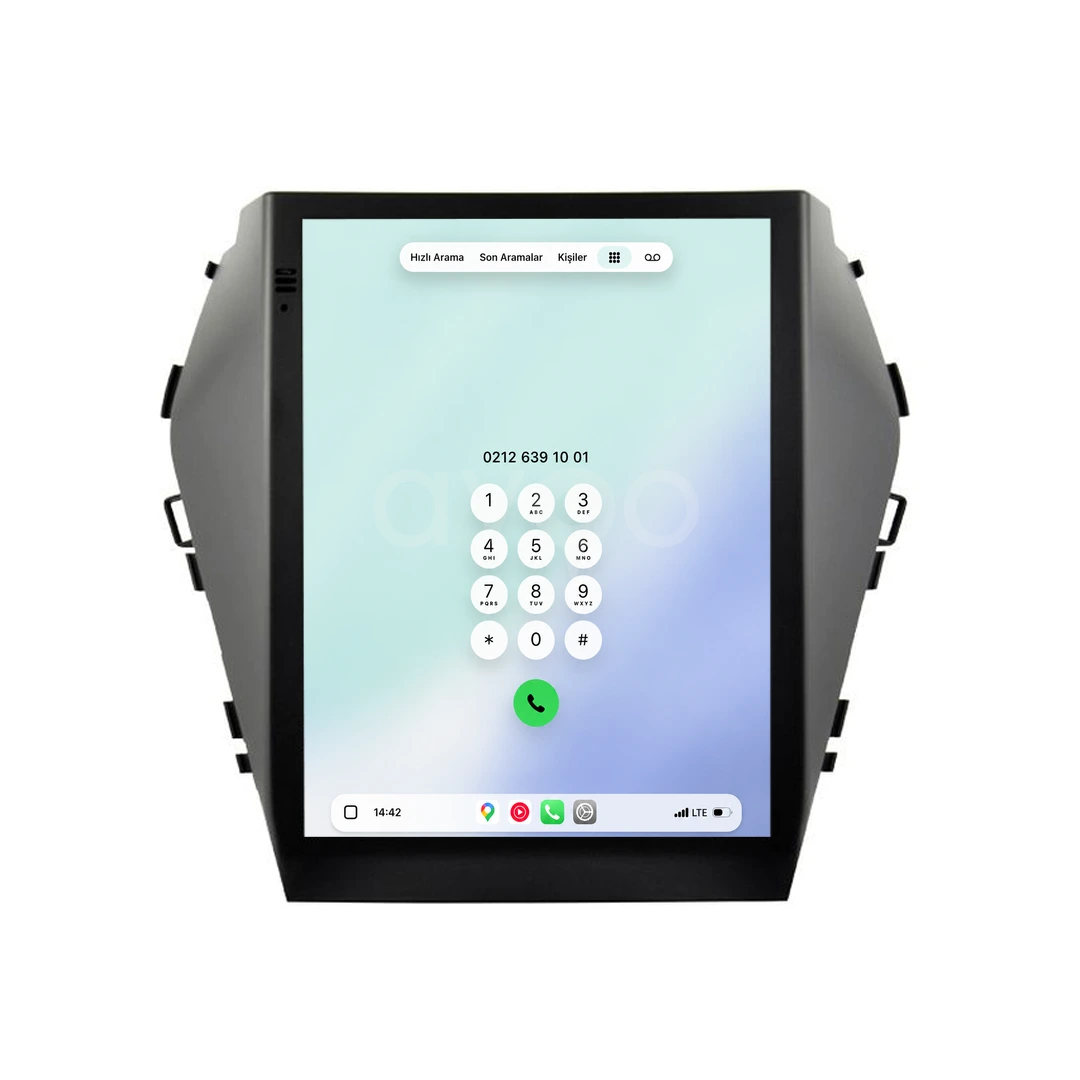 Hyundai Santa Fe Android Tesla Multimedya Sistemi (2012-2016)