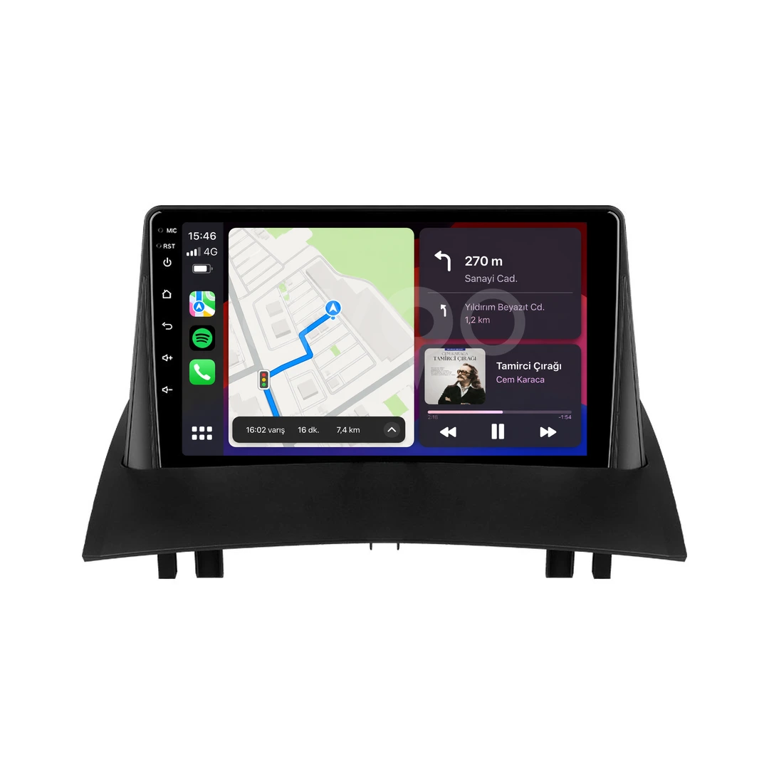 Renault Megane Android Multimedya Sistemi (2003-2009)