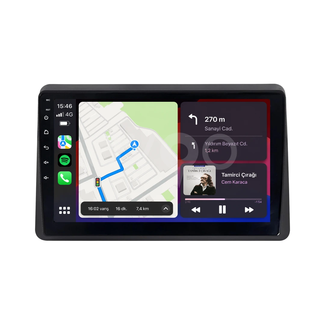 Renault Master Android Multimedya Sistemi (2020-2024)