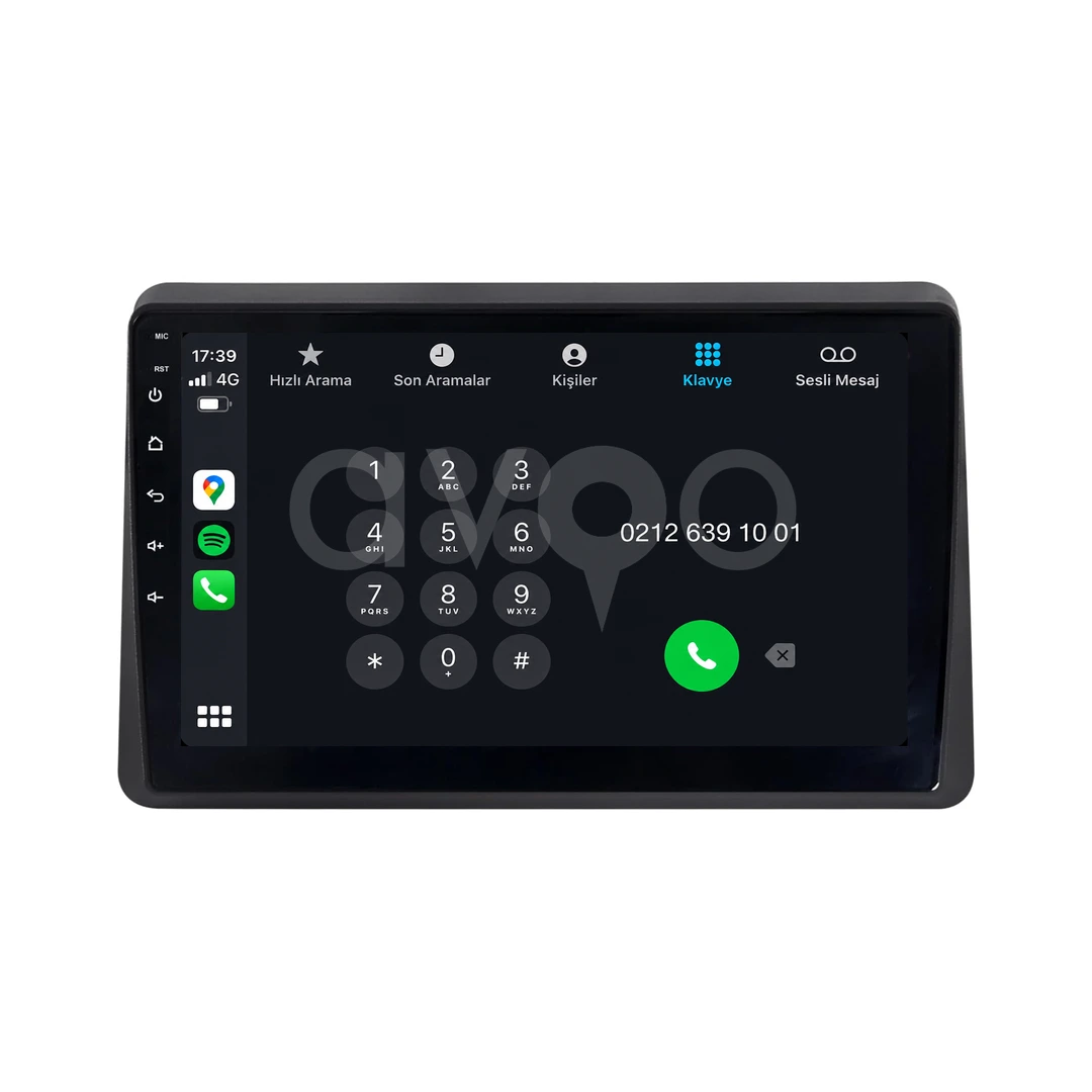 Renault Master Android Multimedya Sistemi (2020-2024)