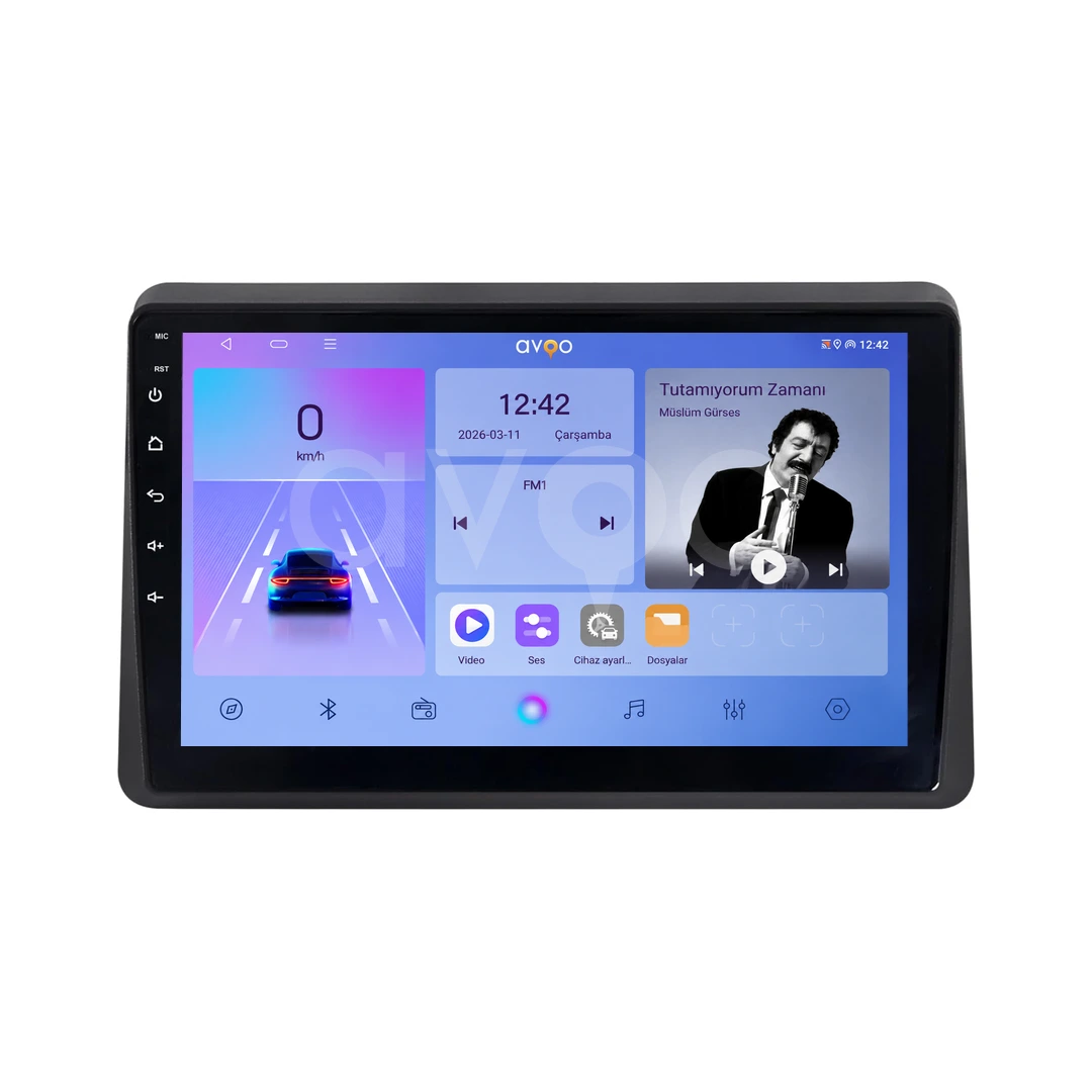 Renault Master Android Multimedya Sistemi (2020-2024)
