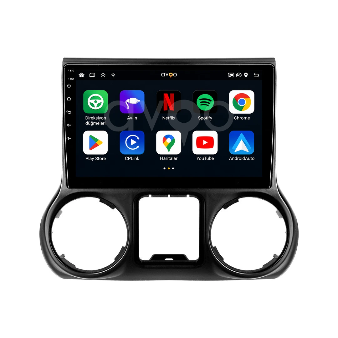 Jeep Wrangler Android Multimedya Sistemi (2011-2017)