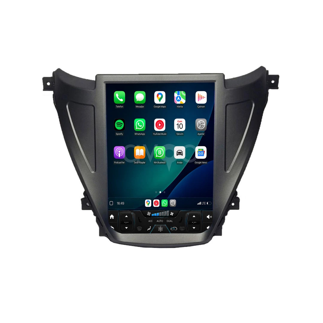 Hyundai Elantra Android Tesla Multimedya Sistemi (2014-2015)