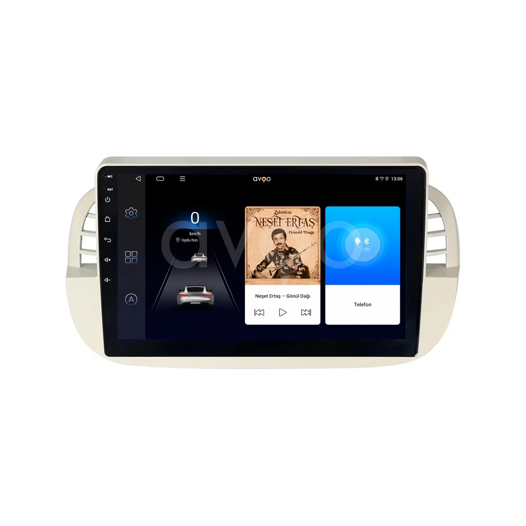 Fiat 500C Android Multimedya Sistemi (2009-2015)