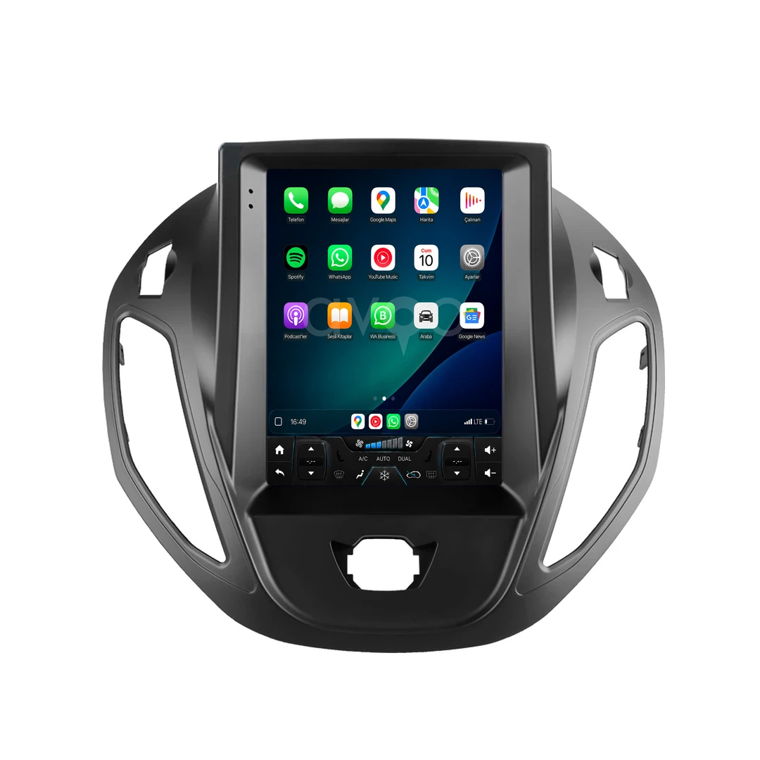 Ford Transit Courier Android Tesla Multimedya Sistemi (2014-2023)