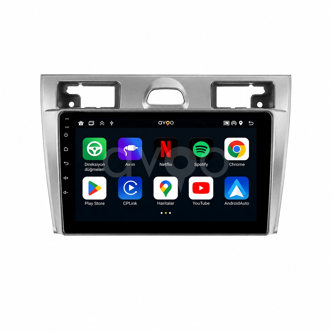 Ford Fiesta Android Siyah Multimedya Sistemi (2006-2009)