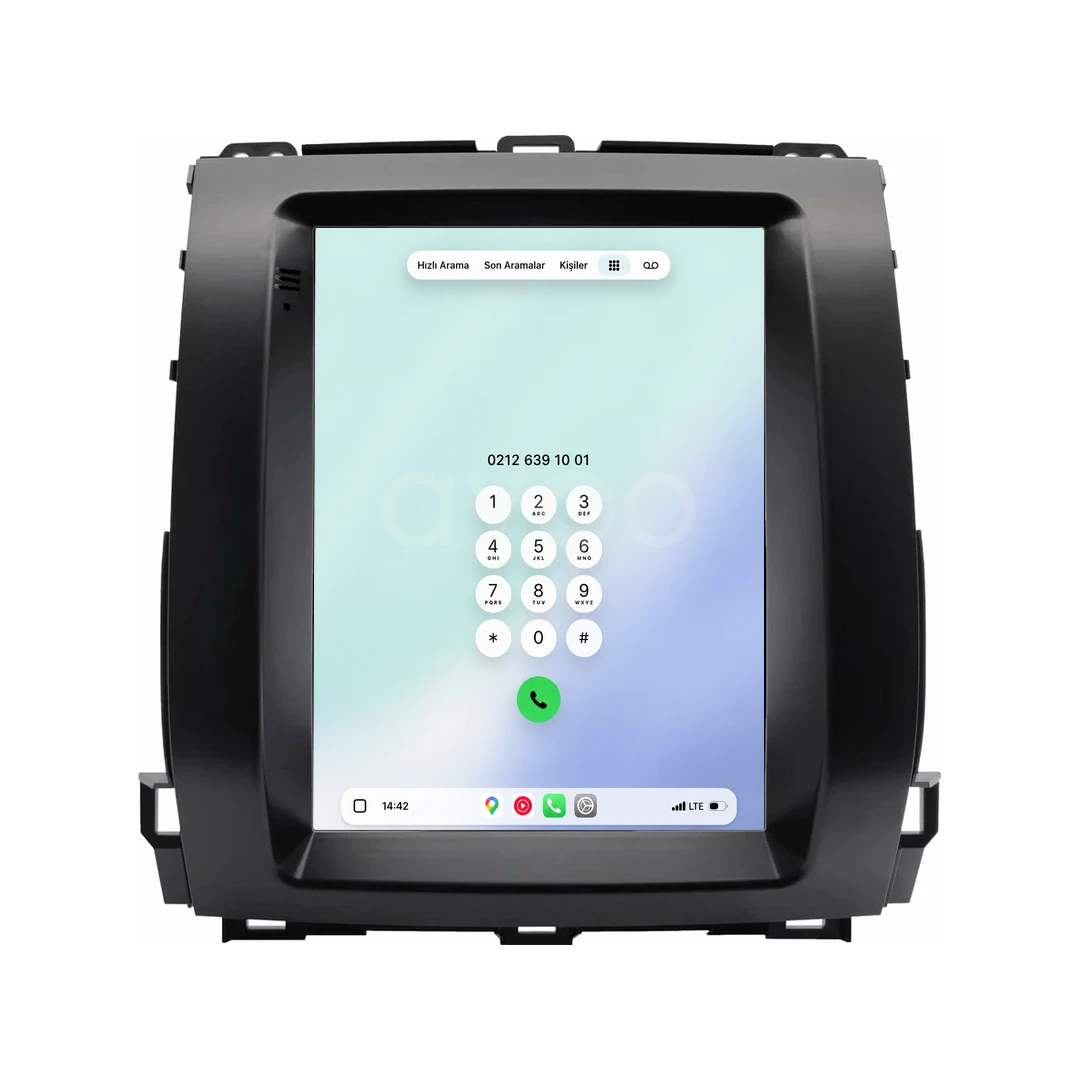 Toyota Land Cruiser Prado Android Tesla Multimedya Sistemi (2003-2009)