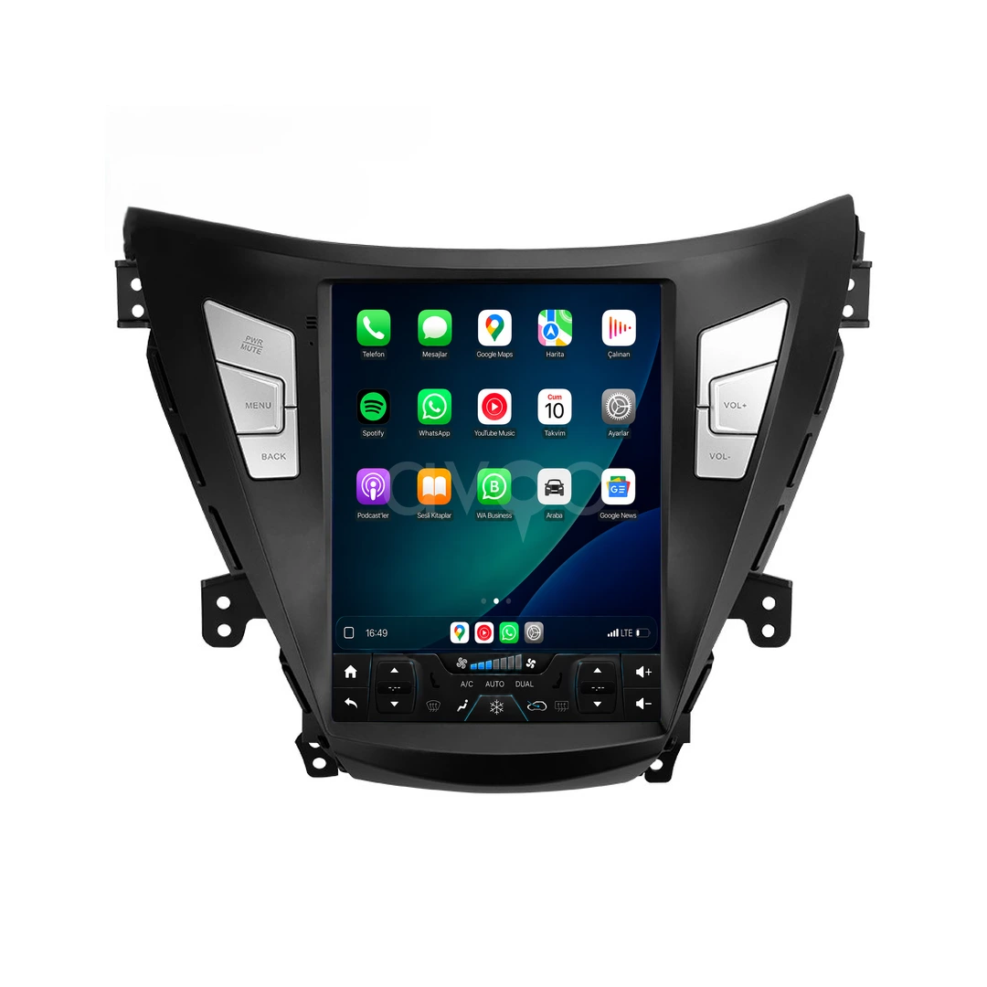Hyundai Elantra Android Tesla Multimedya Sistemi (2011-2013)