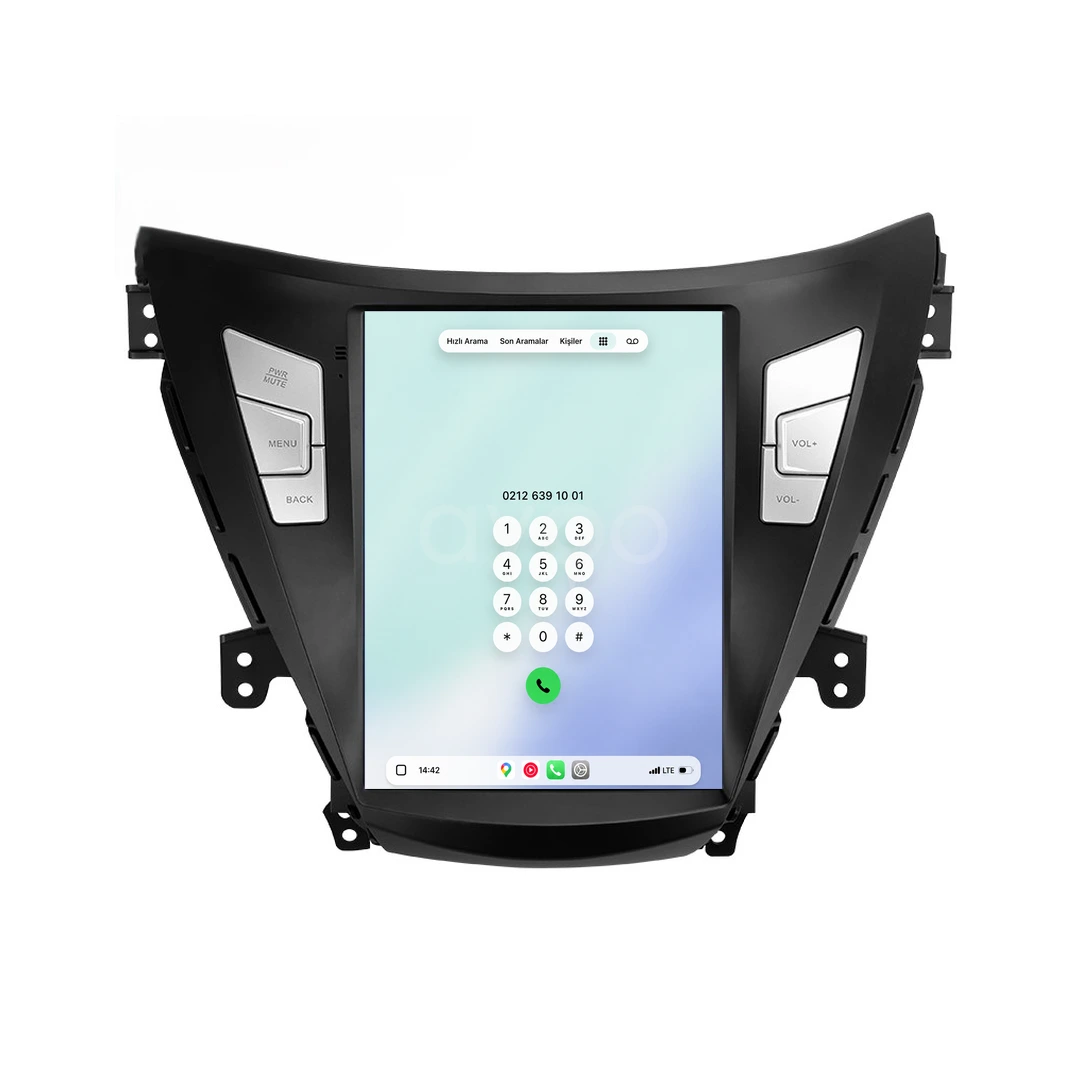 Hyundai Elantra Android Tesla Multimedya Sistemi (2011-2013)