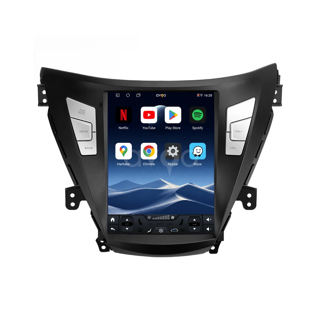Hyundai Elantra Android Tesla Multimedya Sistemi (2011-2013)