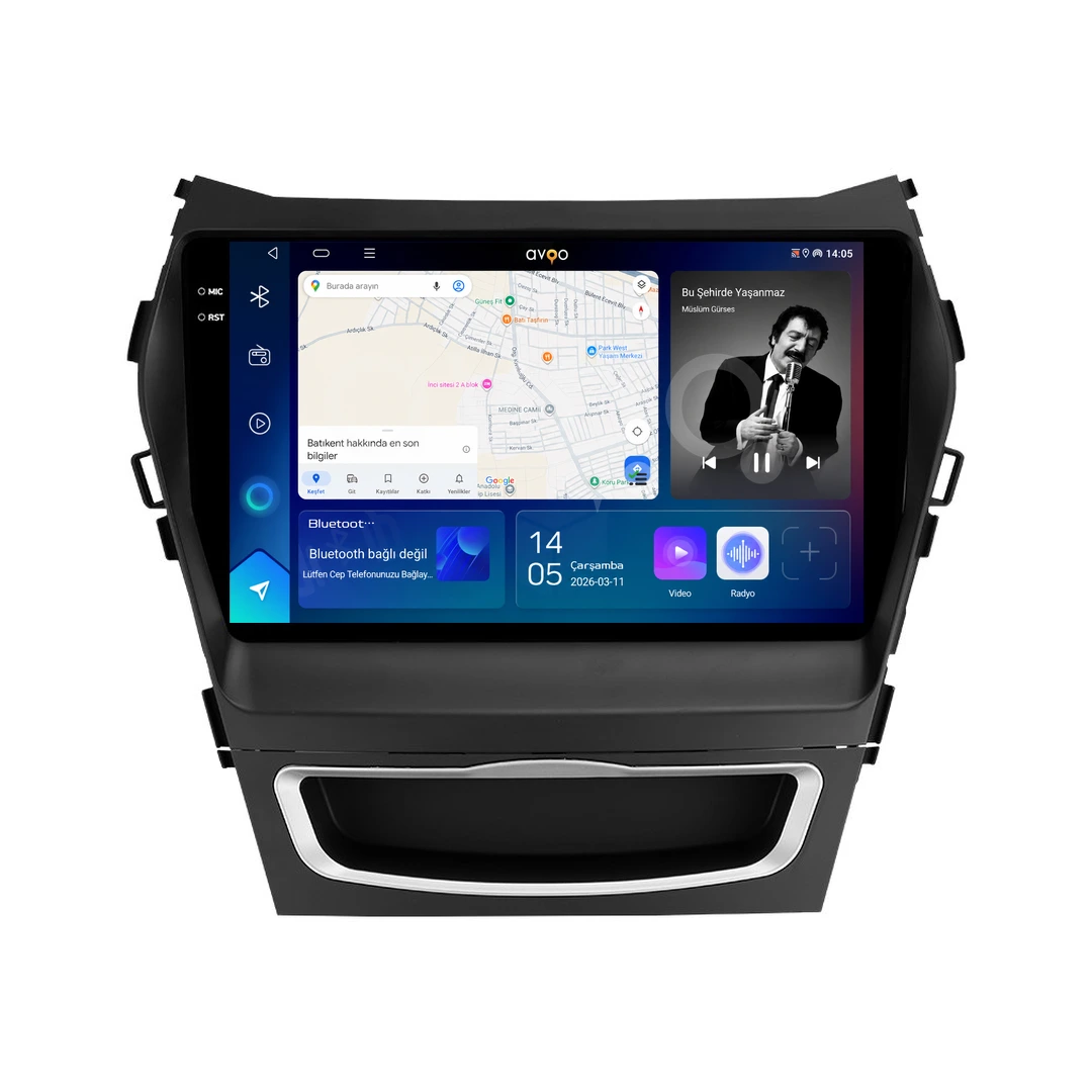 Hyundai Santa Fe Android Multimedya Sistemi (2012-2016)