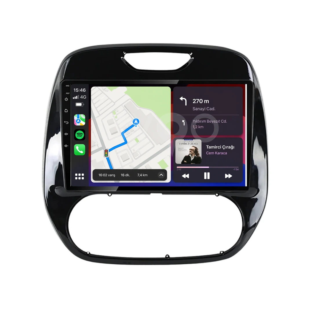 Renault Captur Android Multimedya Sistemi (2013-2019)