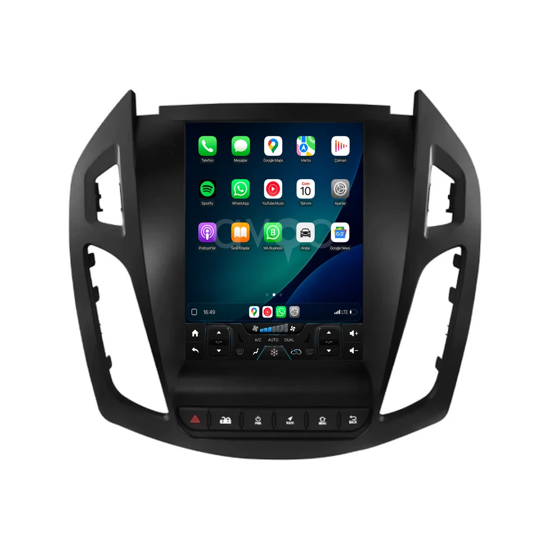 Ford Transit Connect Android Tesla Multimedya Sistemi (2014-2018)