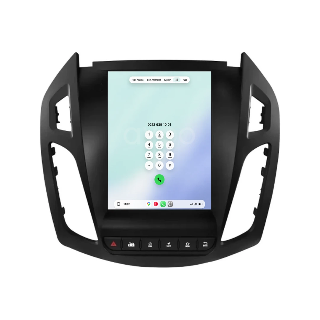 Ford Transit Connect Android Tesla Multimedya Sistemi (2014-2018)