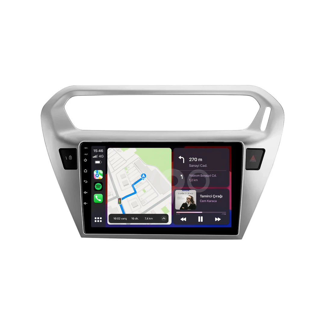 Citroen C-Elysee Android Multimedya Sistemi (2012-2024)
