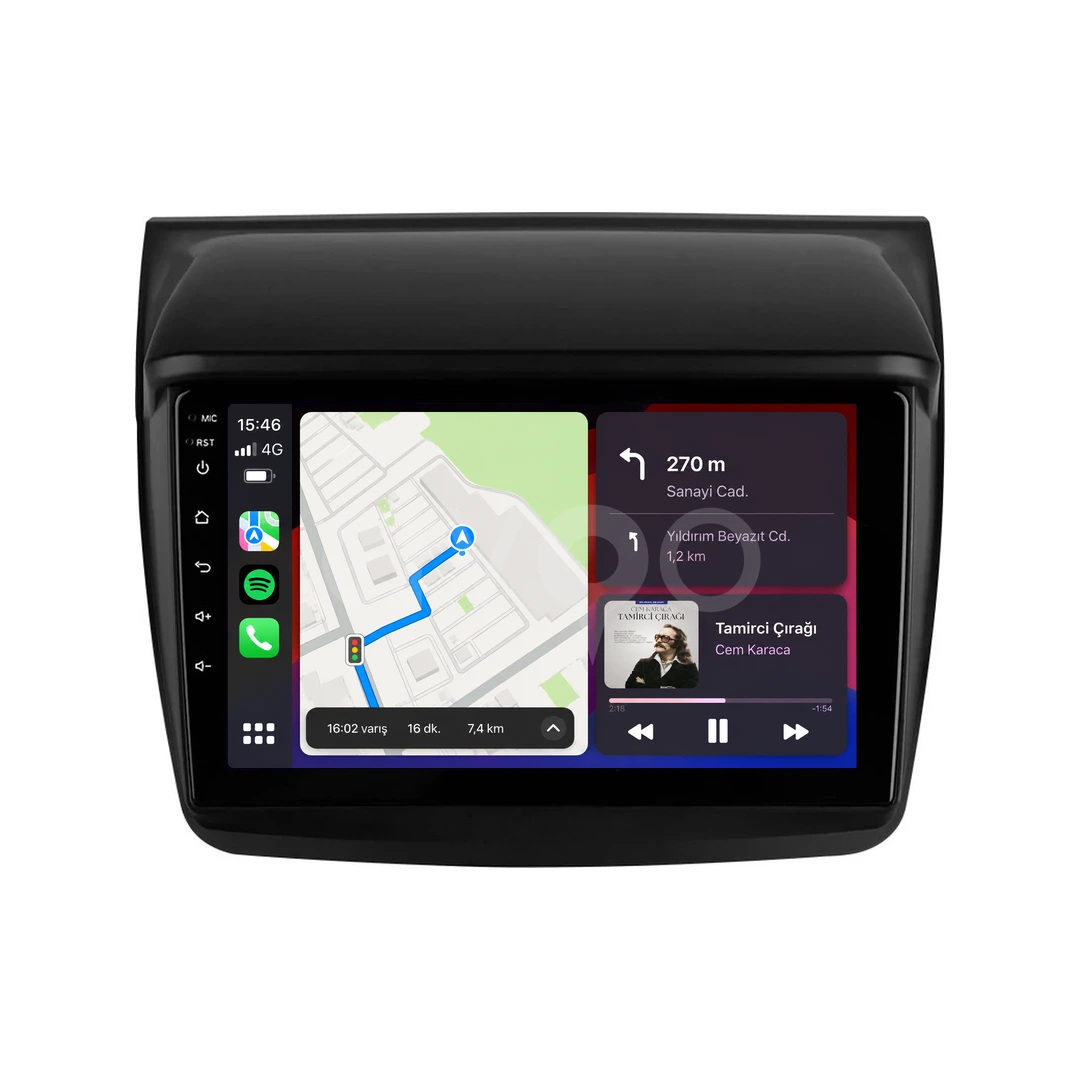 Mitsubishi L200 Android Multimedya Sistemi (2007-2015)