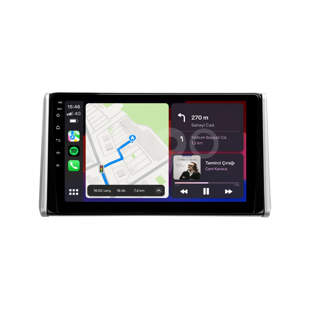 Toyota RAV4 Android Multimedya Sistemi (2019-2022)