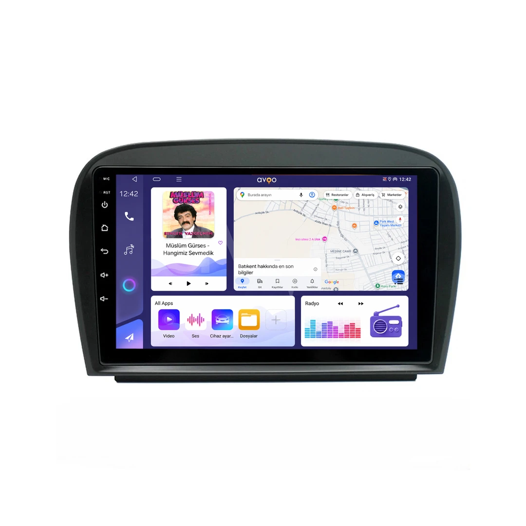 Mercedes SL Android Multimedya Sistemi (2002-2011)