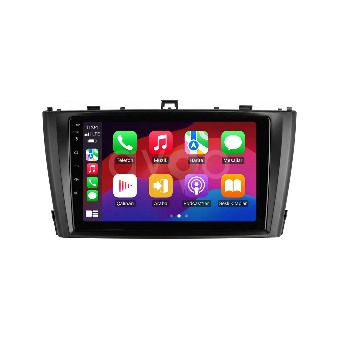 Toyota Avensis Android Siyah Multimedya Sistemi (2009-2014)