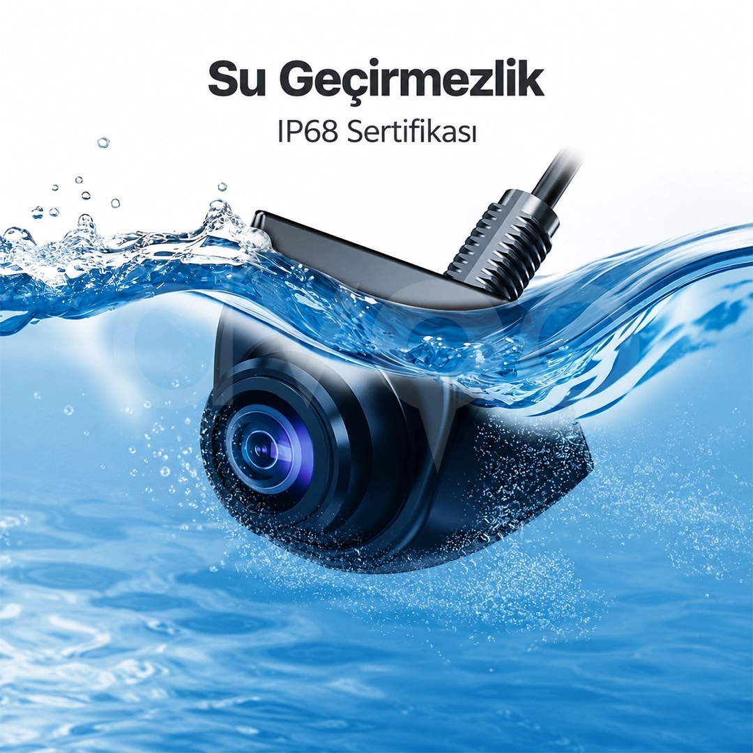 AHD 1080P Metal Kasa Geri Görüş Kamerası 170°