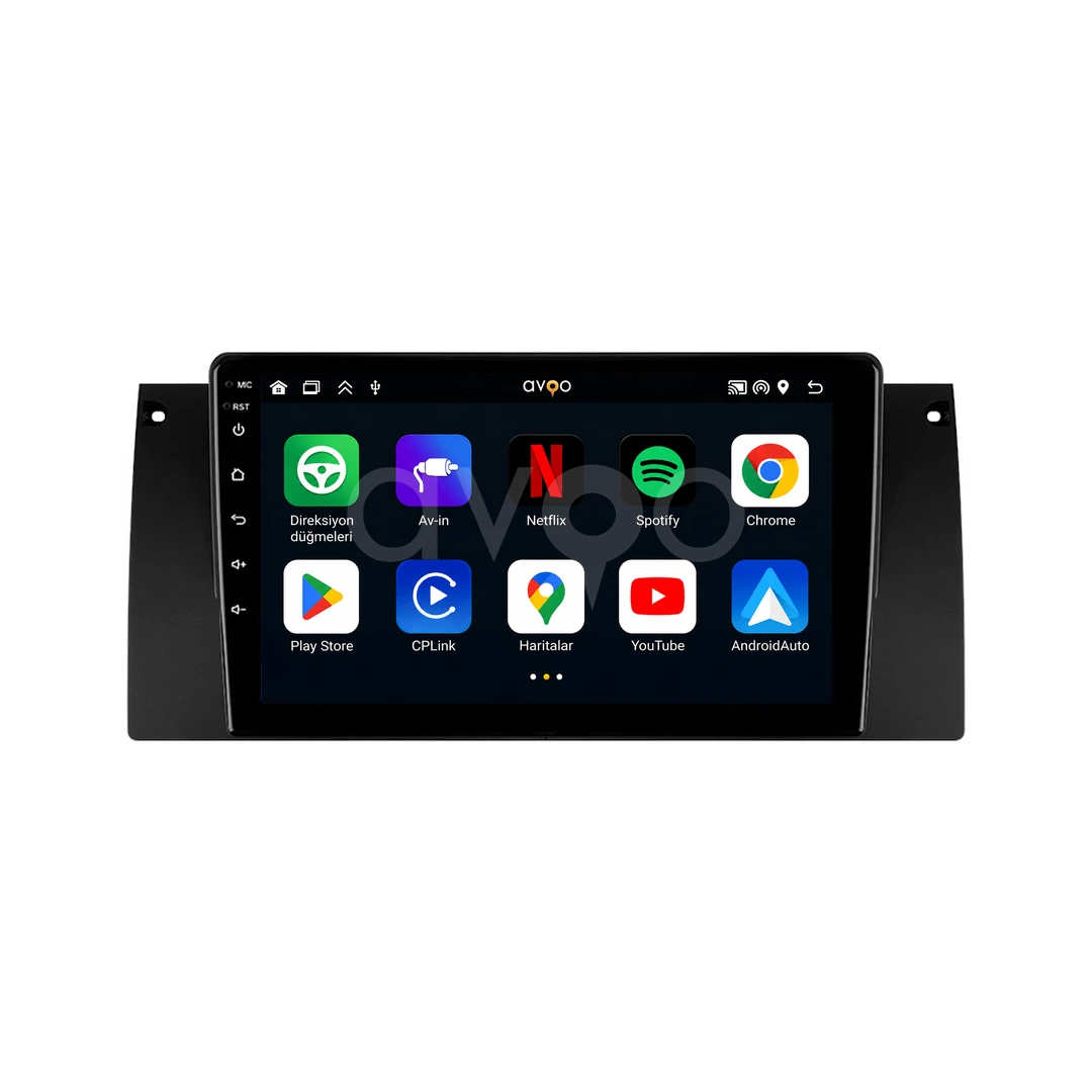 BMW 5 Series E39 Android Multimedya Sistemi (1995-2003)