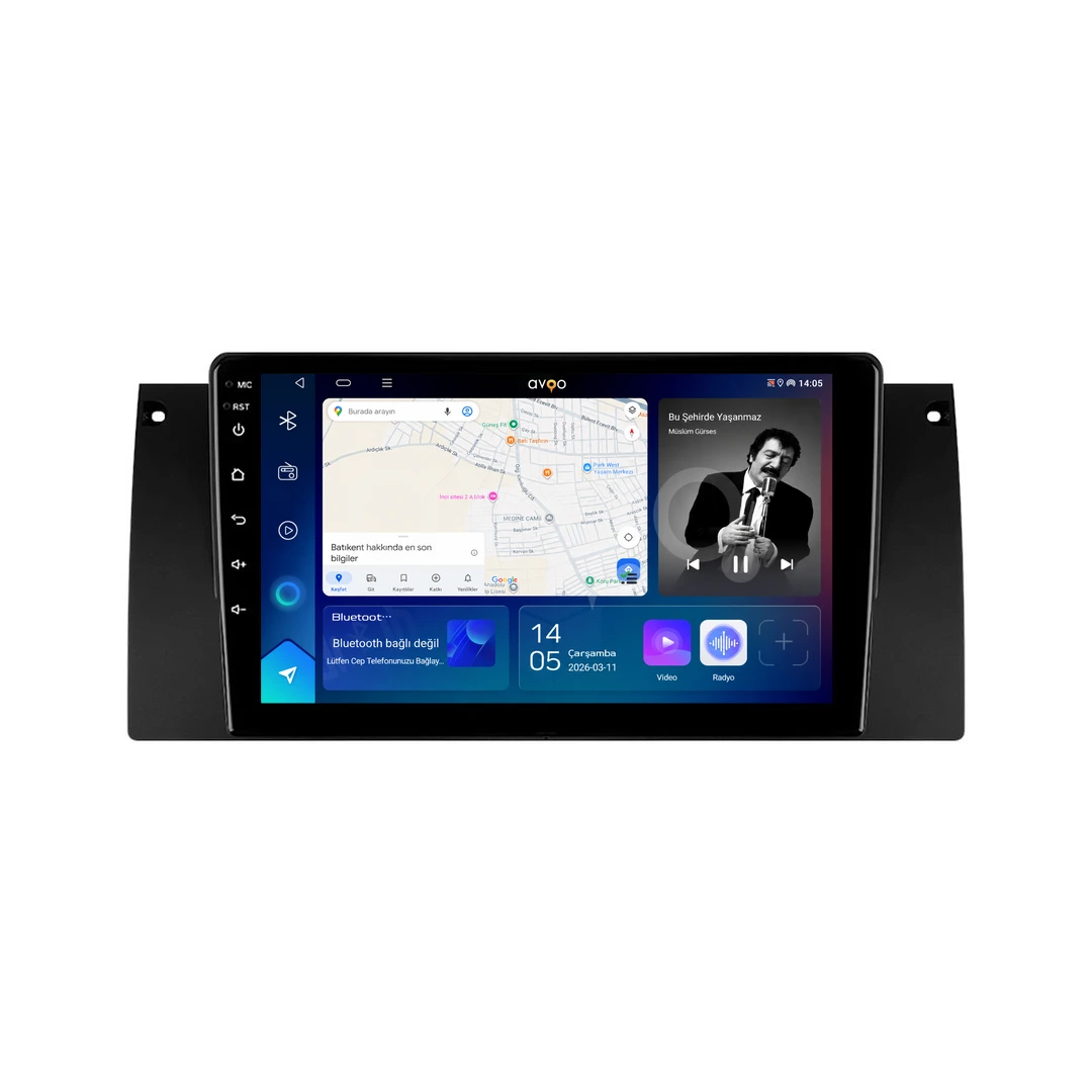 BMW 5 Series E39 Android Multimedya Sistemi (1995-2003)