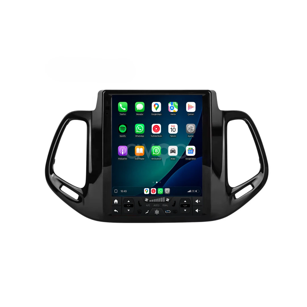 Jeep Compass Android Tesla Multimedya Sistemi (2017-2020)