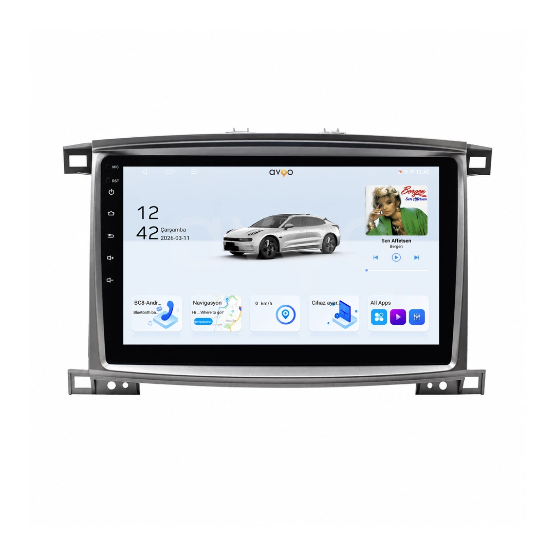 Toyota Land Cruiser Android Multimedya Sistemi (2003-2007)