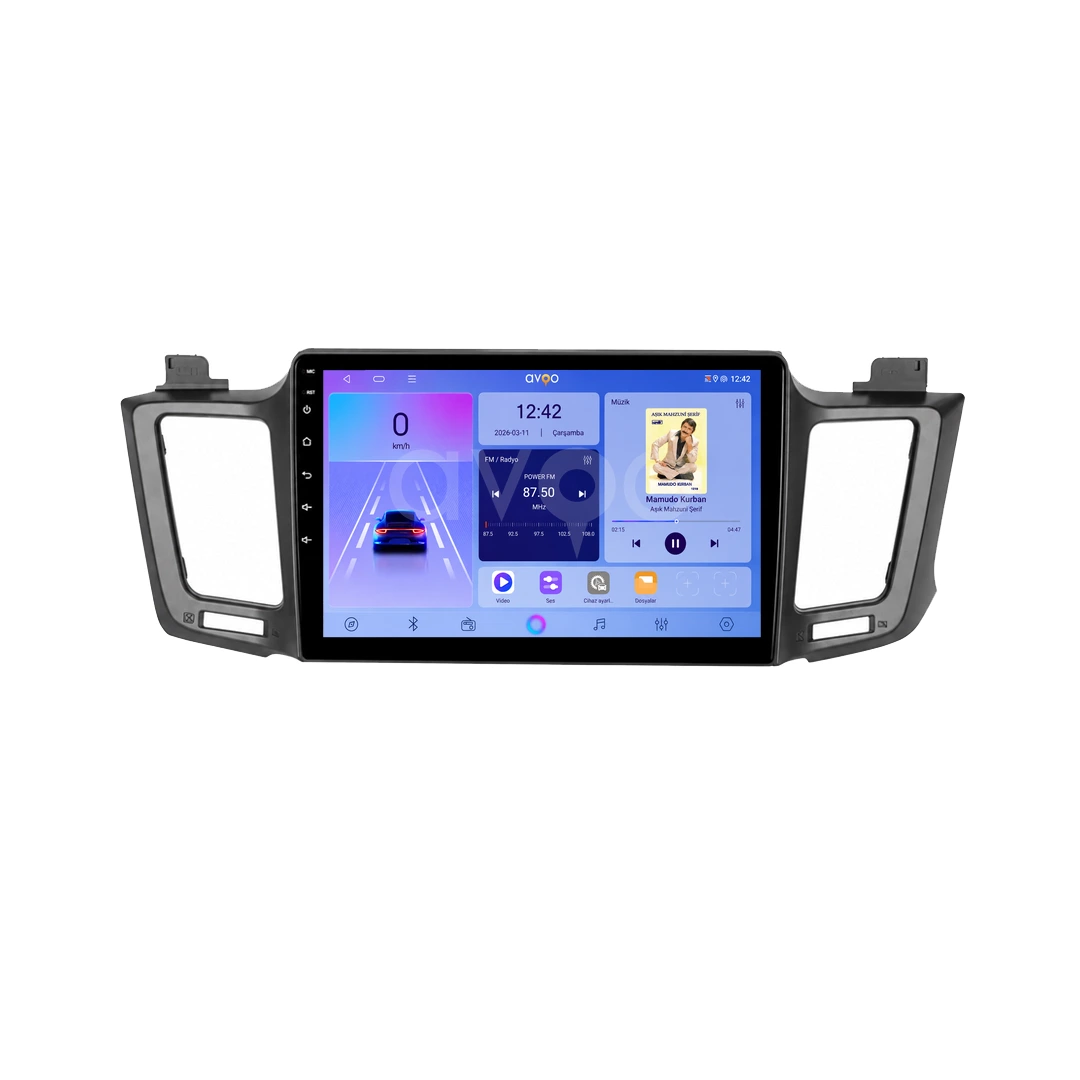 Toyota RAV4 Android Multimedya Sistemi 10 İnç (2013-2018)