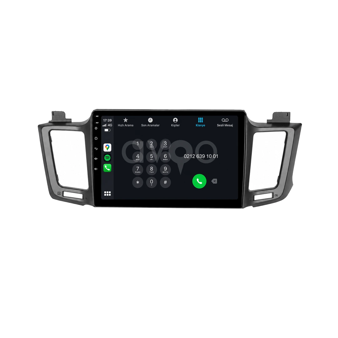 Toyota RAV4 Android Multimedya Sistemi 10 İnç (2013-2018)