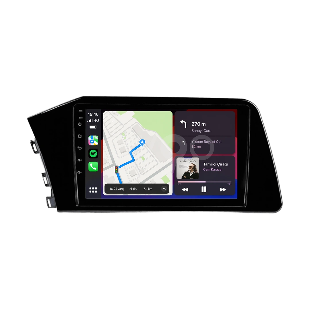 Hyundai Elantra Android Multimedya Sistemi 10 İnç (2021-2022)