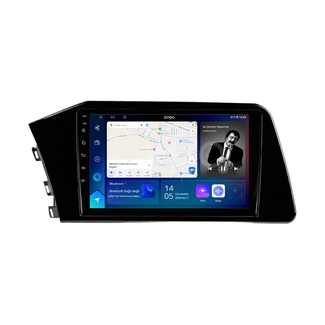 Hyundai Elantra Android Multimedya Sistemi 10 İnç (2021-2022)