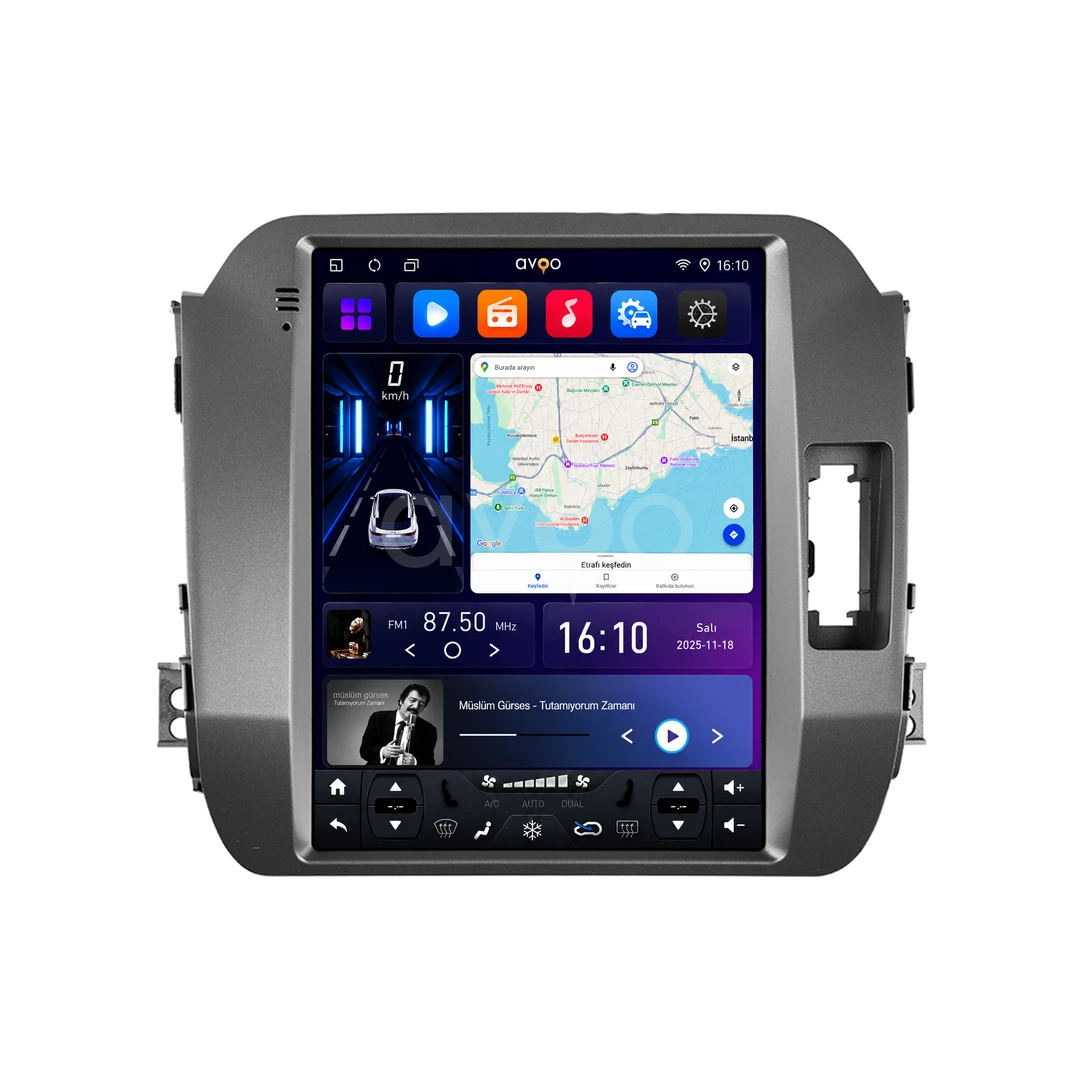 Kia Sportage Android Tesla Multimedya Sistemi (2011-2015)