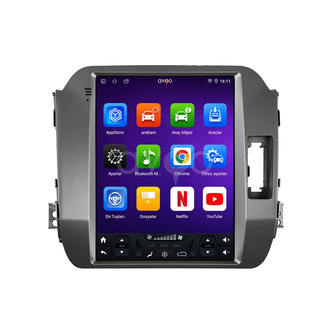 Kia Sportage Android Tesla Multimedya Sistemi (2011-2015)