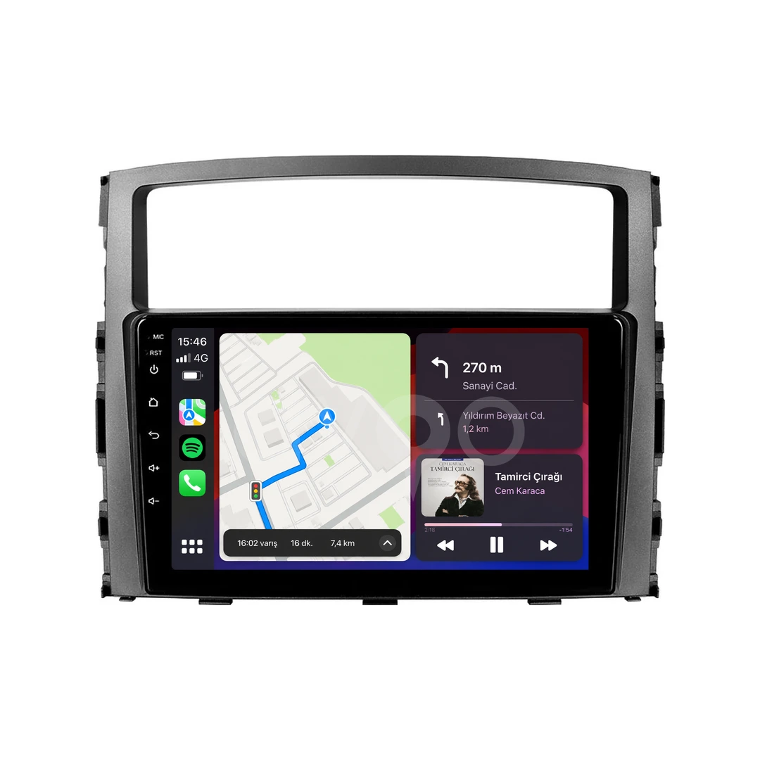 Mitsubishi Pajero Android Multimedya Sistemi (2008-2016)
