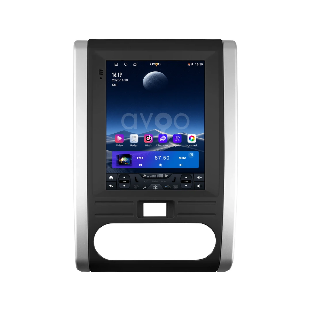 Nissan X-Trail Android Tesla Multimedya Sistemi (2008-2013)